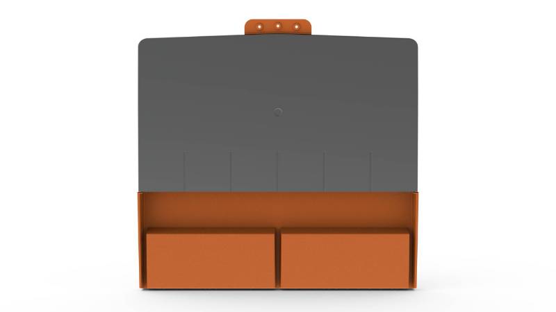 Low Profile Plain Roof Tile Vent