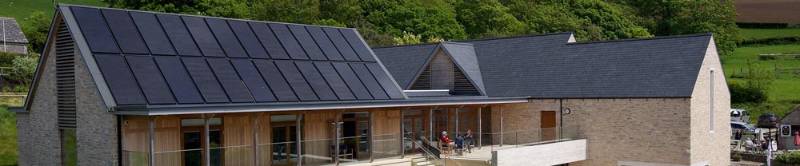 Devonian roof for Jurassic fossils, with Glendyne Slate