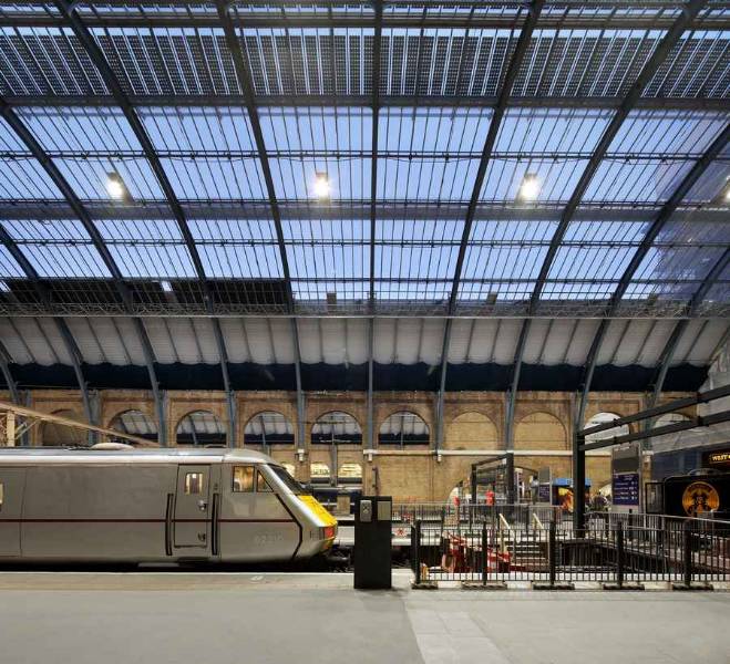 Kings Cross Station Patent Glazing