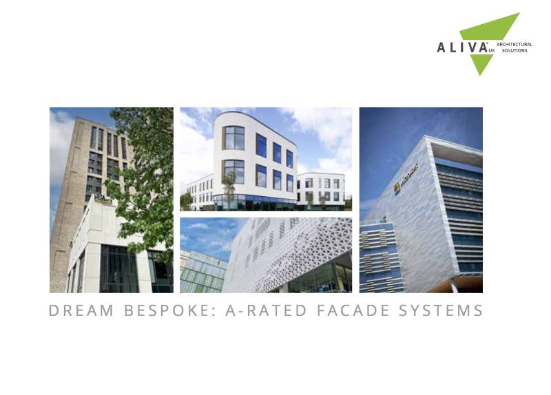 Dream bespoke: A-rated Facade Systems from Aliva UK