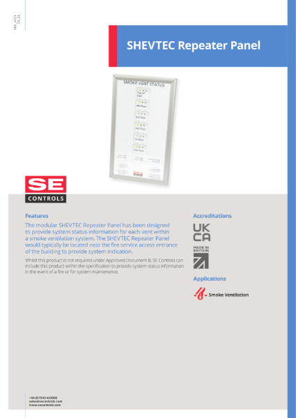 SHEVTEC Repeater Panel