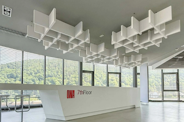 FreeStyle cells baffle - Sound absorber - Acoustic Ceiling Baffle