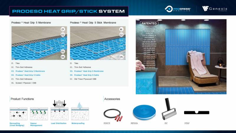 PRODESO HEAT GRIP 5 STICK