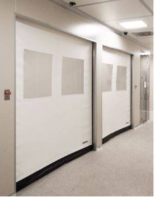 Rapidor Pharma - Clean Room Speed Door For Hygiene and Pressure Control 