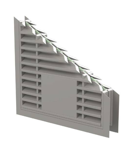 LVN25S Intumescent Air Transfer Grille