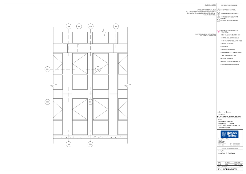 (NOR-M4D) Typical Column and Beam