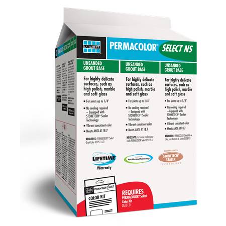 PERMACOLOR® Select NS Grout Base - High Performing Unsanded Cement Grout 