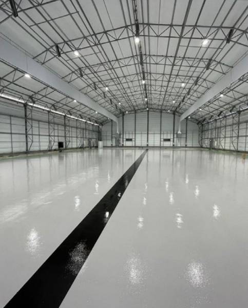 Resin Flooring System Resuflor™ Topcoat - Smooth Epoxy Resin Floor System