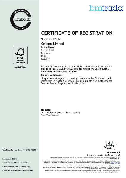 FSC Chain of Custody 