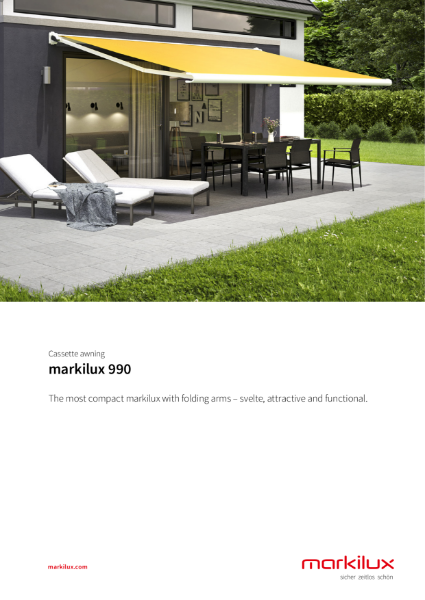 Markilux 990 Manual