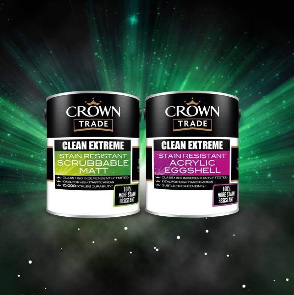 Take the strain out of stain removal with Crown Trade