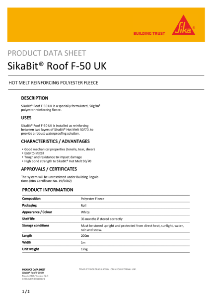 SikaBit® Roof F-50