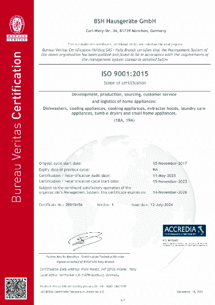 ISO 9001 Certificate