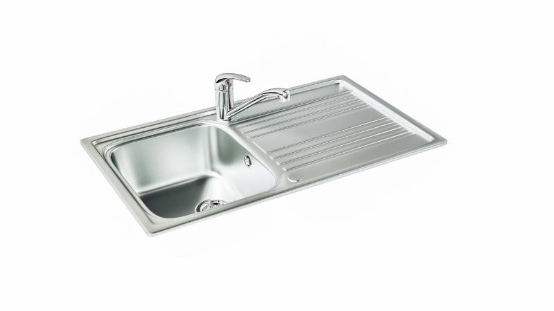 Carron Phoenix Rapid REV Bowl Stainless Steel Sink - Inset Kitchen Sink