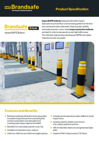 ImpactSAFE Heavy Duty Bollard - Brandsafe Spec Sheet