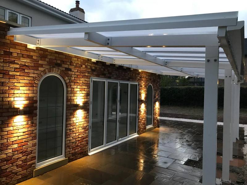 Fabricated Lean-To - Braced Portal Frame