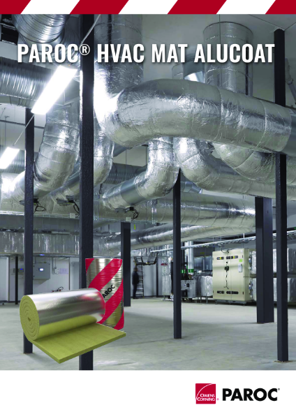 PAROC HVAC Mat AluCoat Brochure