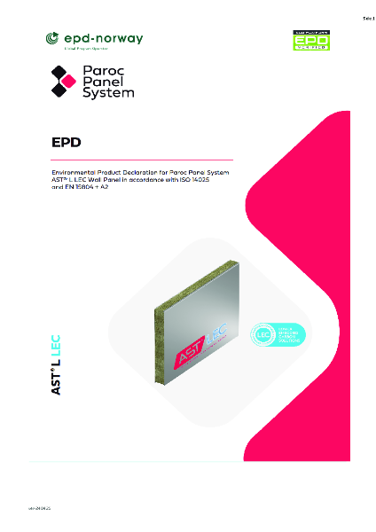 EPD - AST L LEC Panels