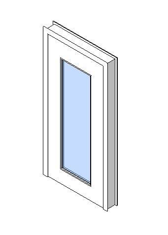 Internal Single Door, Vision Panel Style VP04
