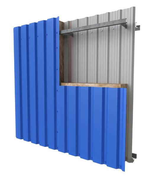 PRX-WS01 - Built-up Metal Wall System