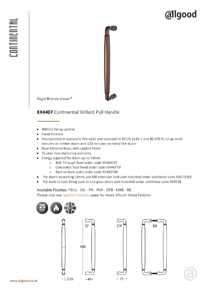 4407-Datasheet Iss02 | Allgood Ltd | NBS Source