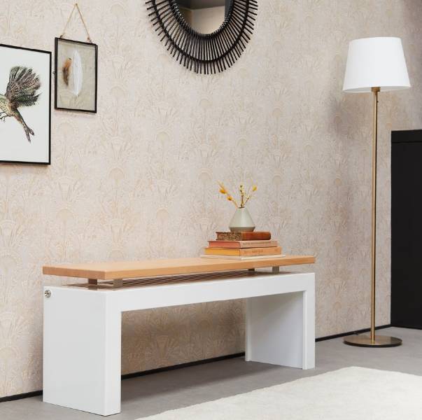 Hudevad Novus With Bench Top - Radiator bench