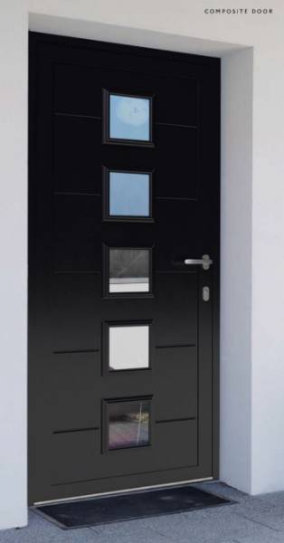 Fuzion Composite Door - Aluminium and Timber Composite Door