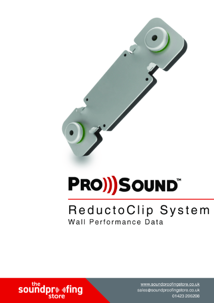 Performance Data: ReductoClip Wall System