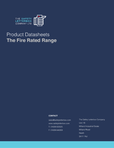 The Fire Rated Mailbox / Postbox Brochure featuring fire safety solutions from The Safety Letterbox Company