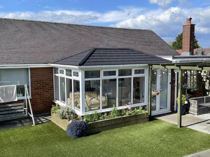 The Tiled Conservatory Division Impresses with Remarkable Double Hipped Edwardian Installation