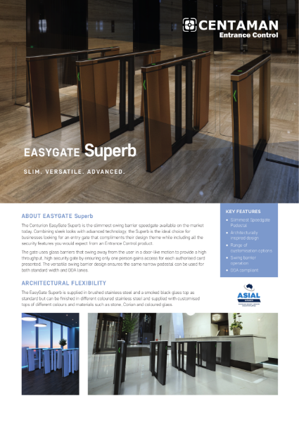 EasyGate Superb - Brochure