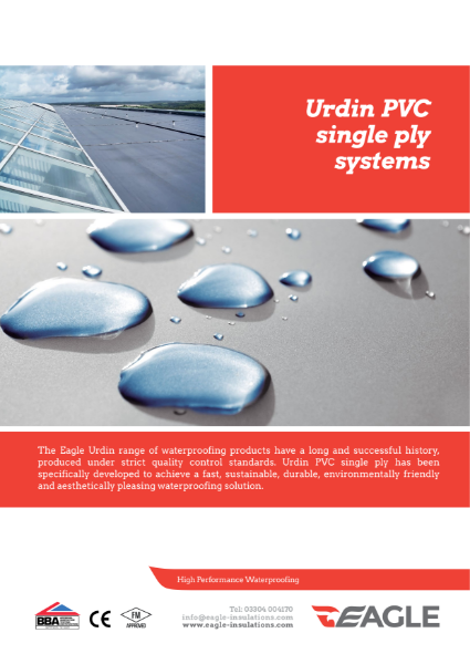 Urdin PVC single ply systems
