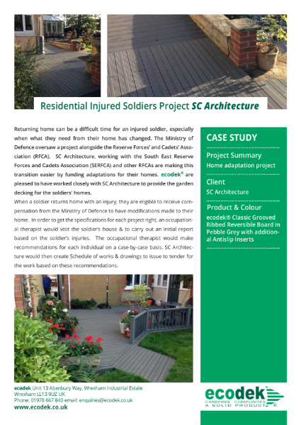 ecodek Case Study - Residential Project