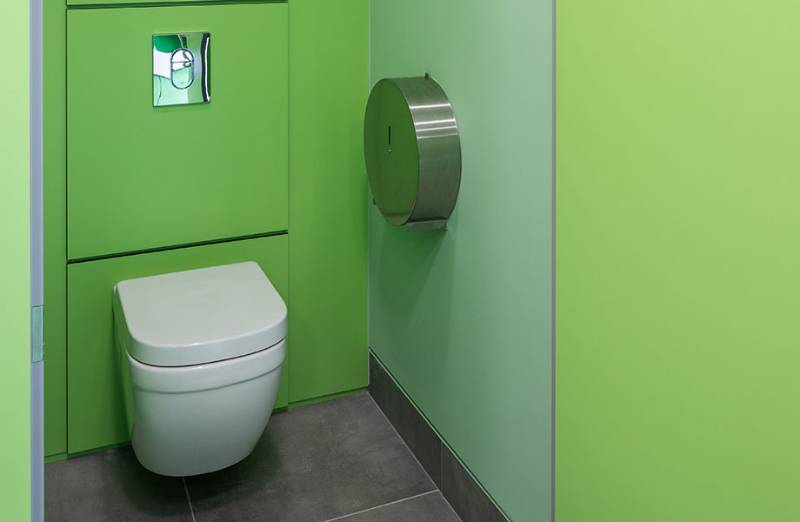 Versatility of the Formica® Washroom Collection