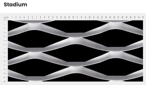 MS - Expanded Metal Mesh - STADIUM - Protech Line | Metalspan | NBS Source