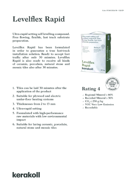 Levelflex Rapid - TDS