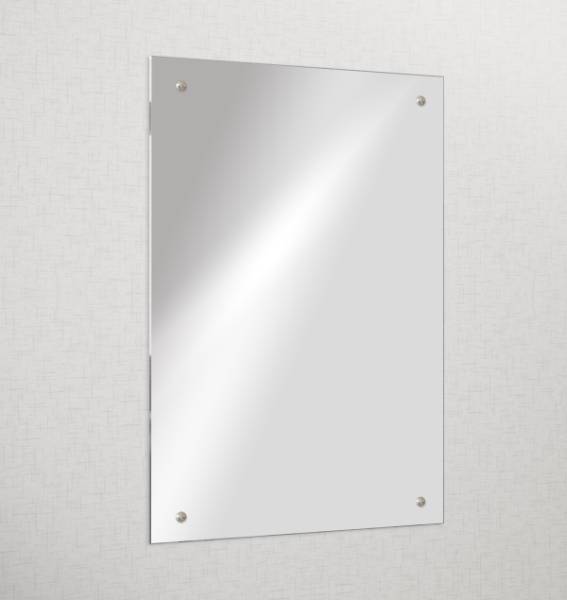 Safety Backed Glass Mirrors 