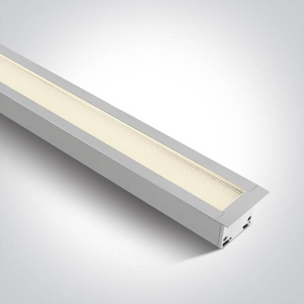 40W  Recessed Linear System with UGR19 Diffuser Surface 38145AR  - Ceiling Luminaire