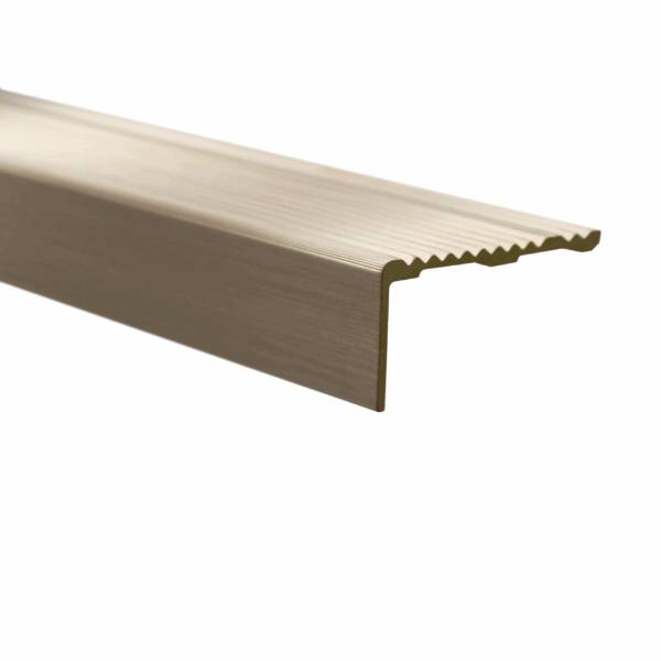 5 mm Gauge Solid Brass Stair Nosings - Brass Stair Nosings
