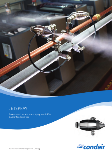 Condair JetSpray Compressed Air & Water Spray Humidifier
