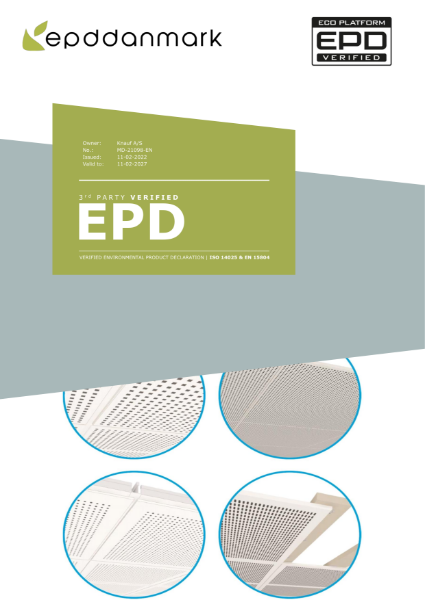 Knauf Contur Perforated EPD