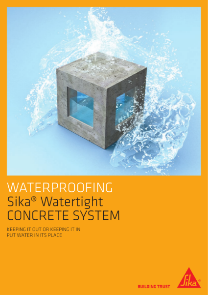 Sika Watertight Concrete System Brochure