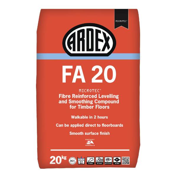 ARDEX FA 20 Levelling and Smoothing Compound for Timber Floors
