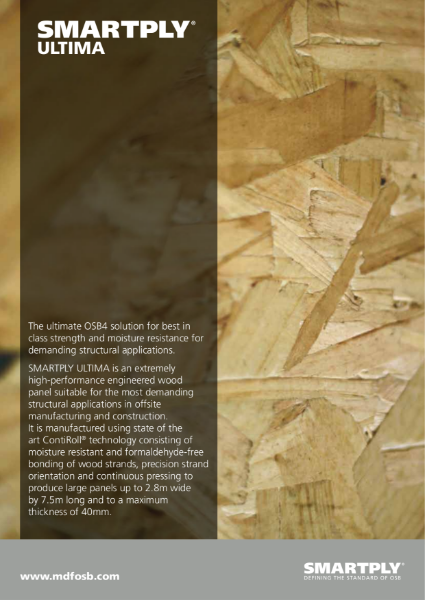 SMARTPLY ULTIMA - High Performance OSB Panel