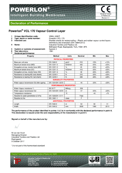 Powerlon® VCL 170 DoP R4-2