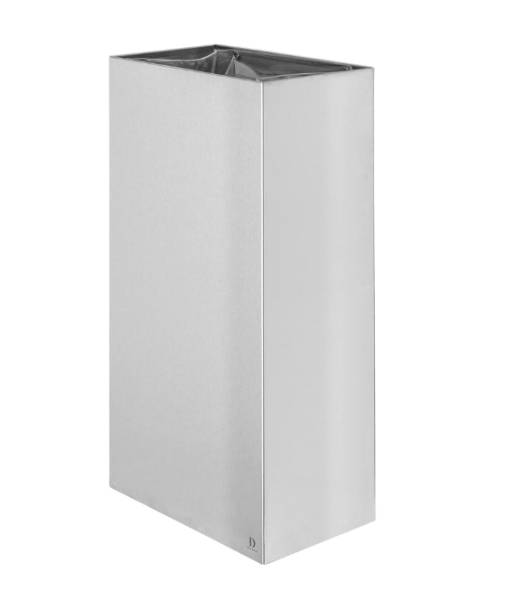 BC951 Dolphin Stainless Steel Free Standing/ Surface Mounted Bin 