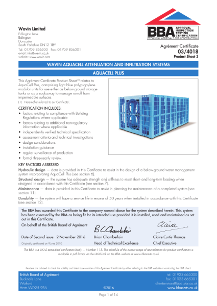 AquaCellPlus R BBA 03-4018