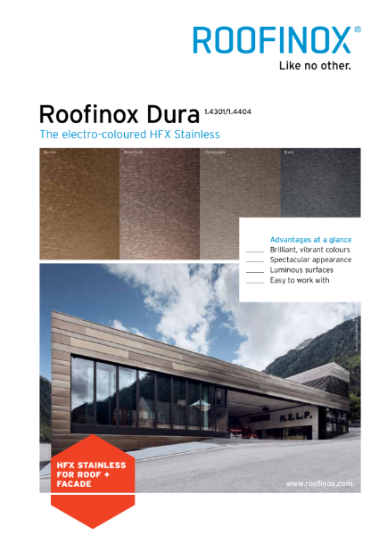 Roofinox Dura Product Flyer