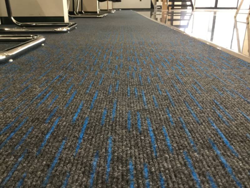 CAR SHOWROON - Dash Fibre Bonded Carpet Tiles