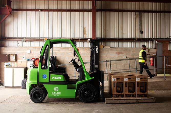 Fuel for forklift trucks